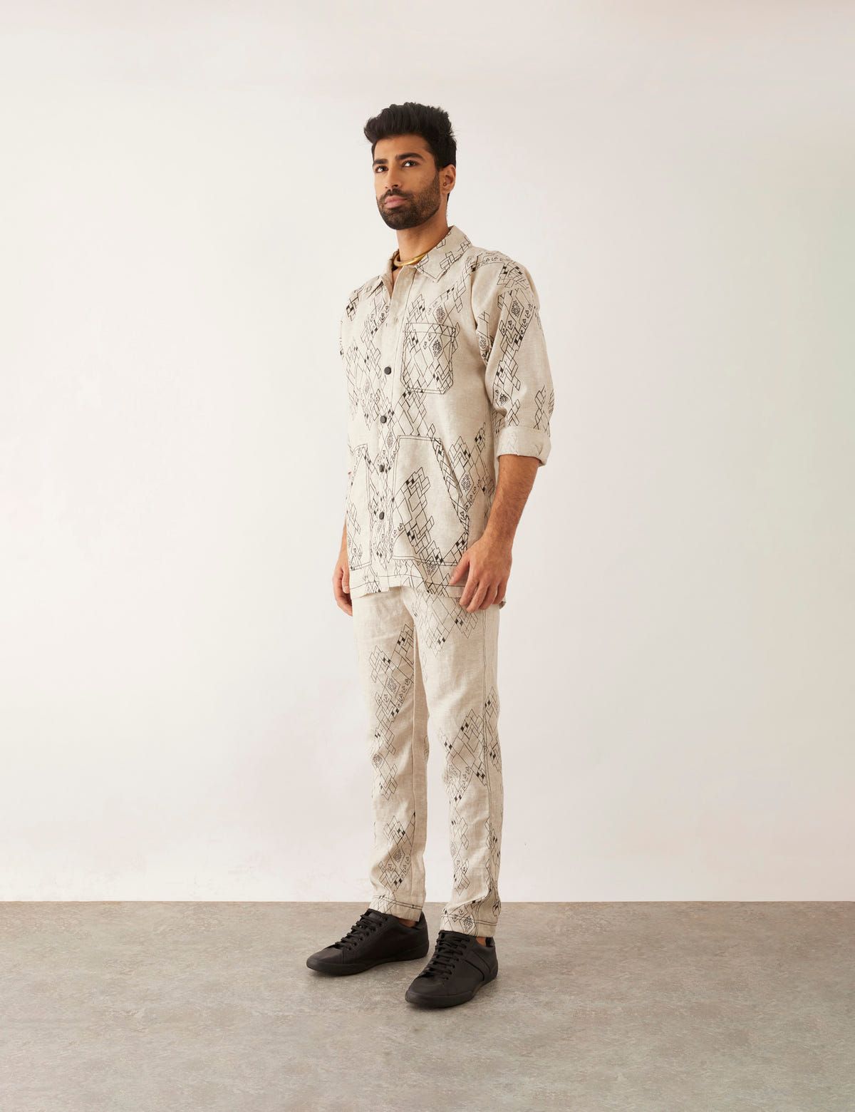YANI VILLAGE KURTA - IVORY - image 3
