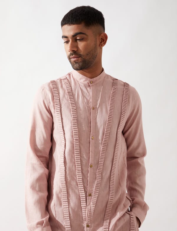 SON OF A NOBLE - SNOB — KADEN KURTA - PINK