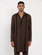 ELY KURTA - BROWN view 3