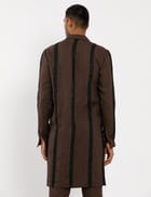 ELY KURTA - BROWN view 5