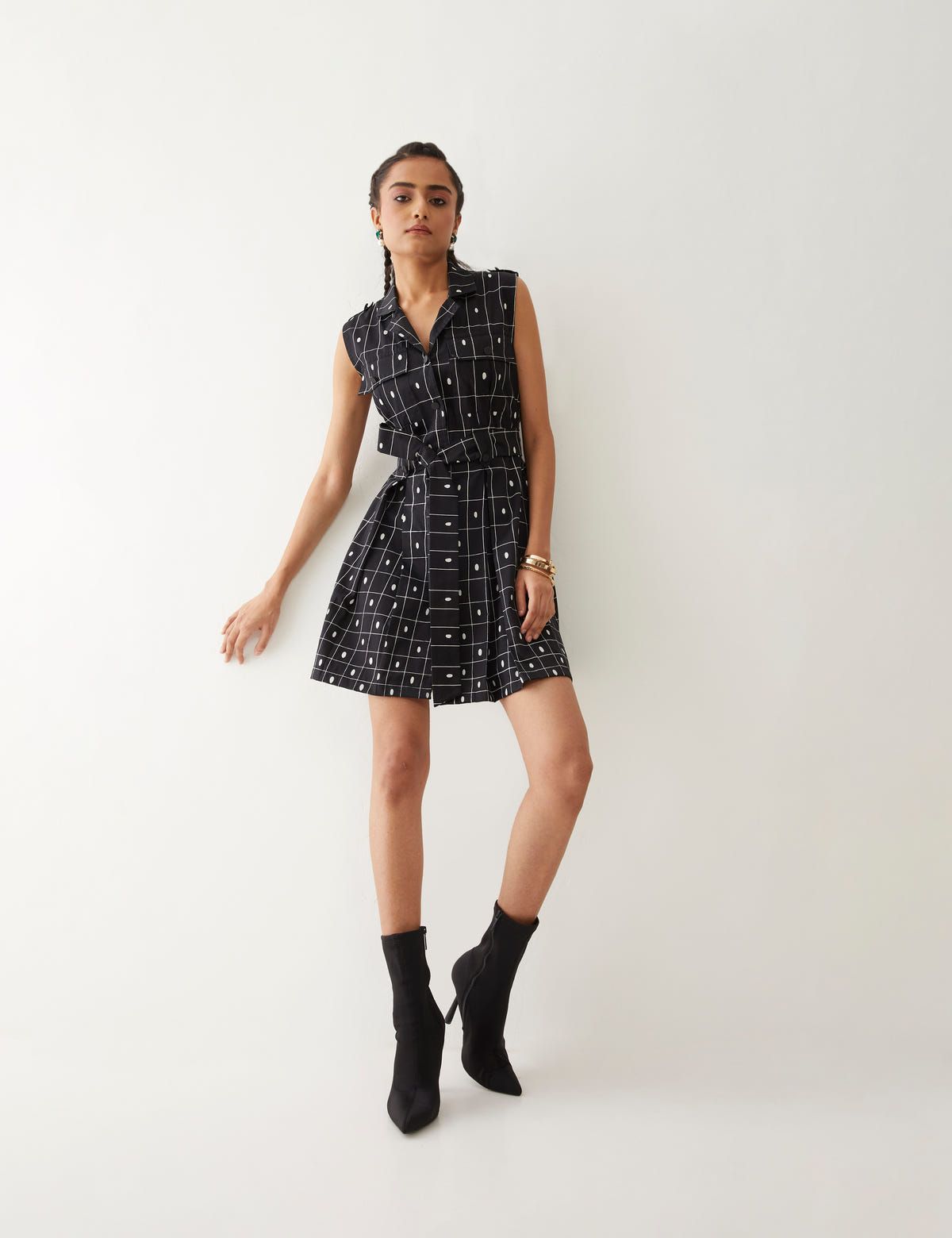 CICI DRESS - BLACK - image 1