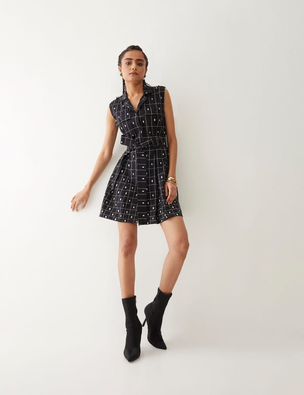 SON OF A NOBLE - SNOB — CICI DRESS - BLACK