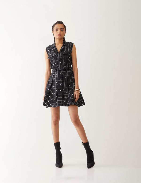SON OF A NOBLE - SNOB — CICI DRESS - BLACK