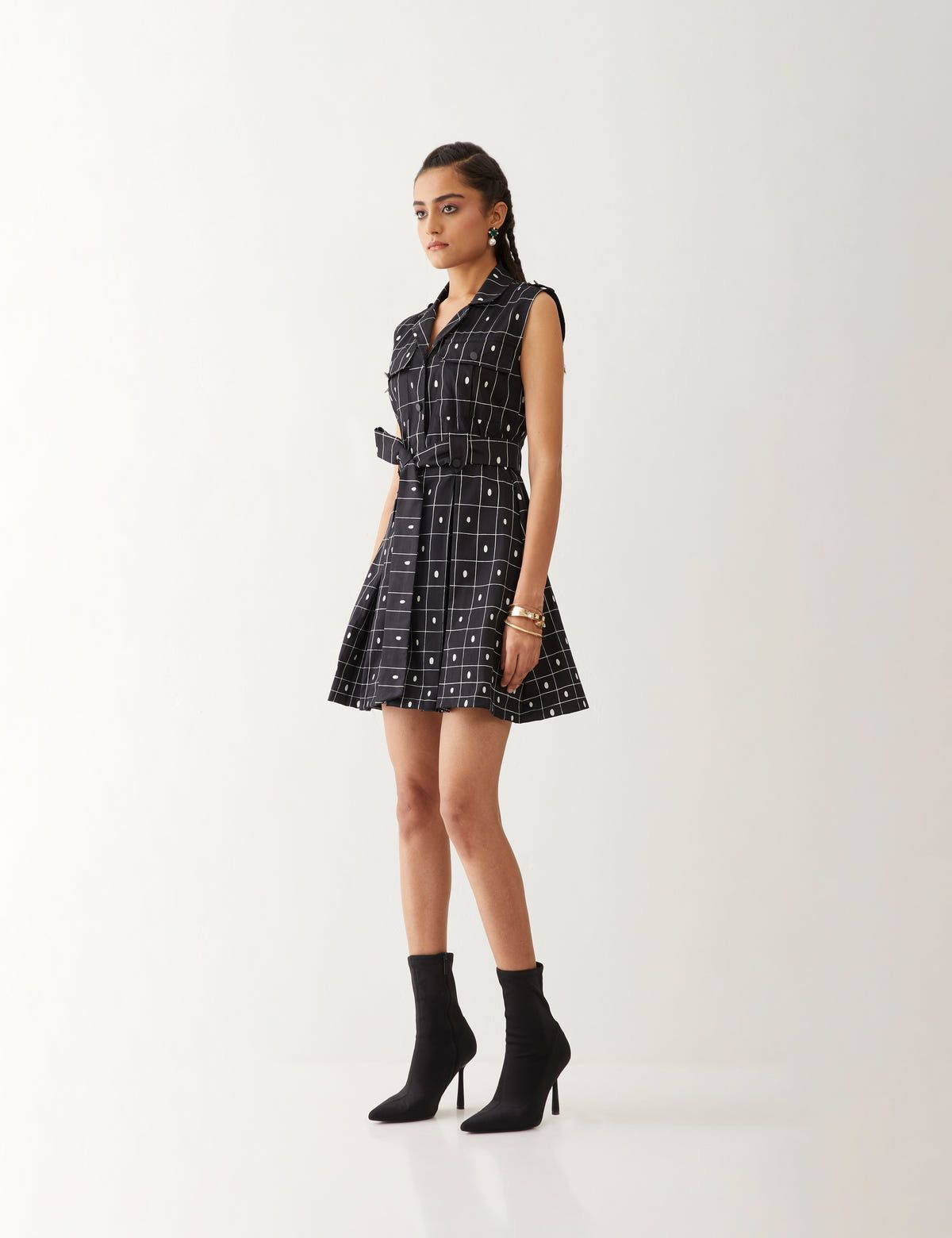 CICI DRESS - BLACK - image 3