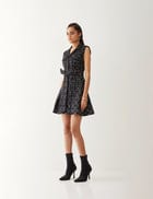CICI DRESS - BLACK view 3