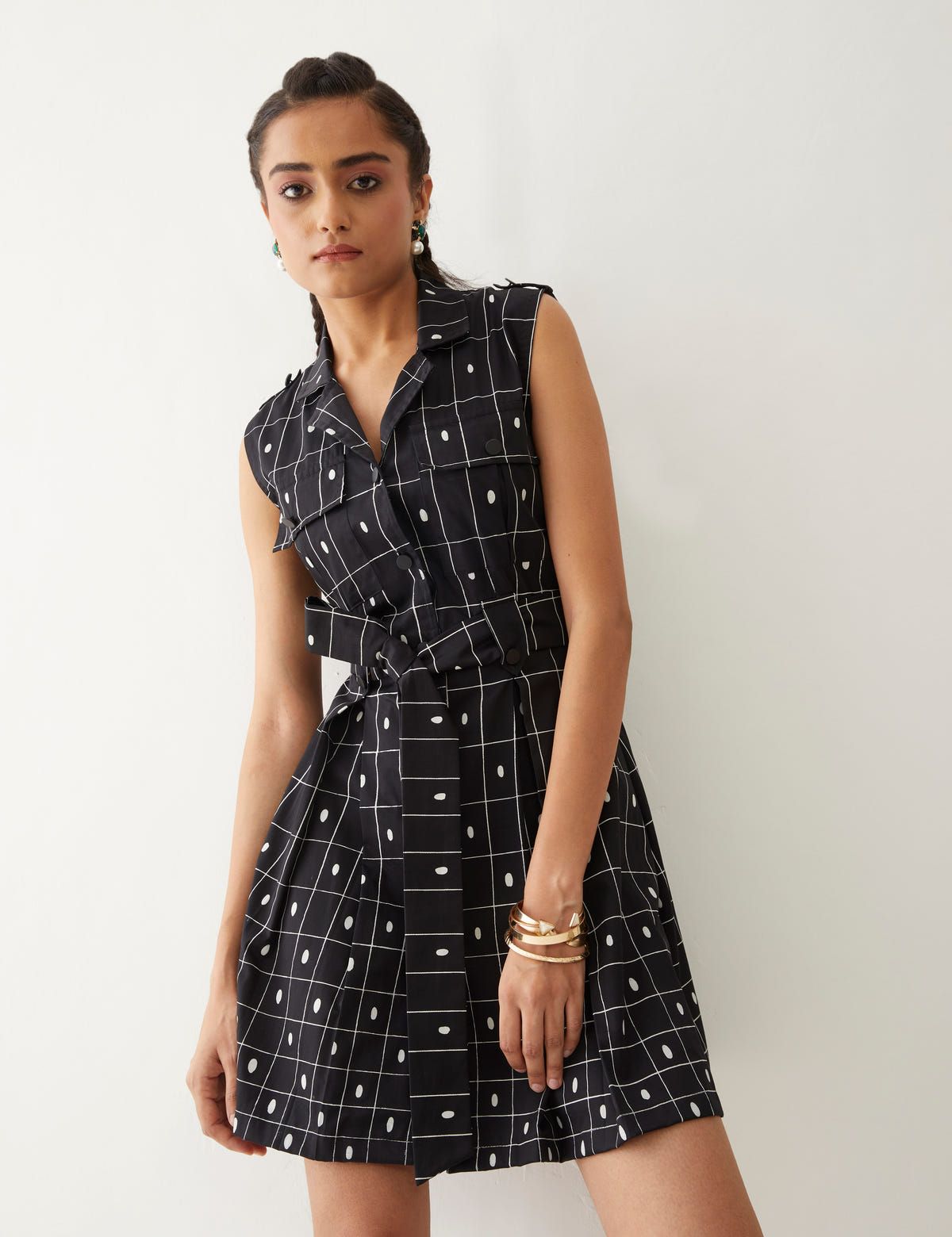 CICI DRESS - BLACK - image 5