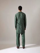 Stephen Dapple Kurta Set - Sage view 4