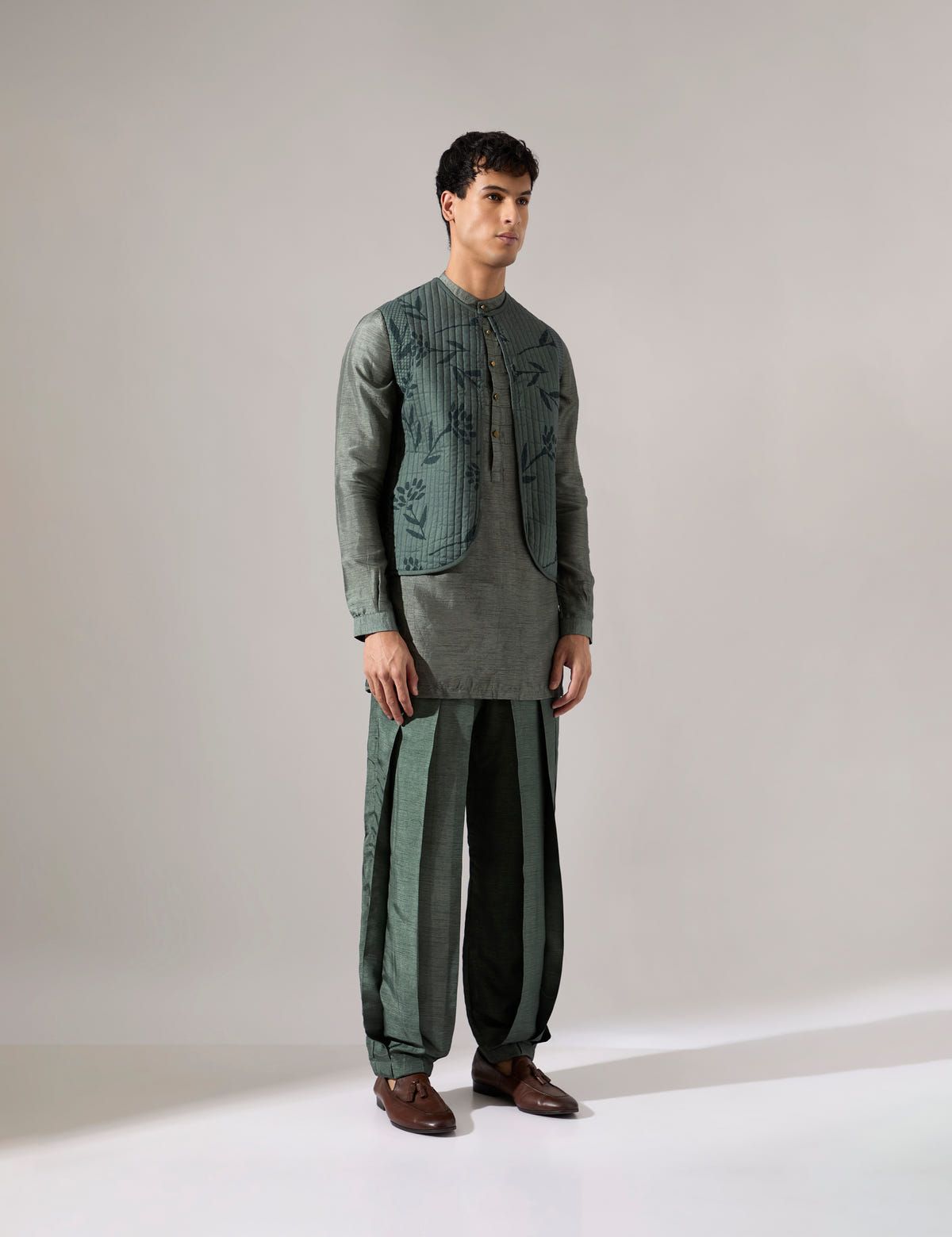 Edris Paradise Jacket - Sage - image 2