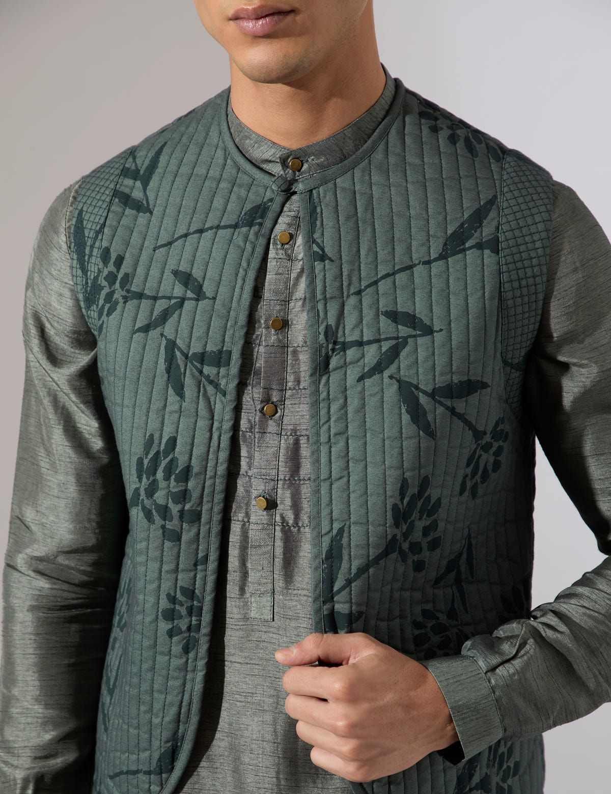 Edris Paradise Jacket - Sage - image 5