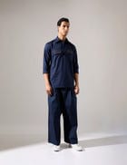 Russell Shirt - Navy - Look view 3