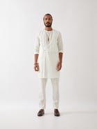 BROOKS KURTA - WHITE view 2
