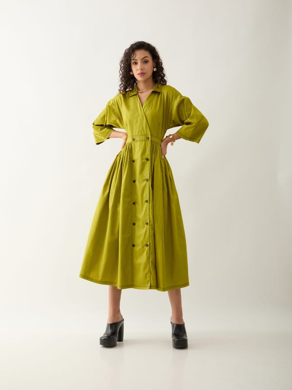 SON OF A NOBLE - SNOB — RICARDO DRESS - LEAF