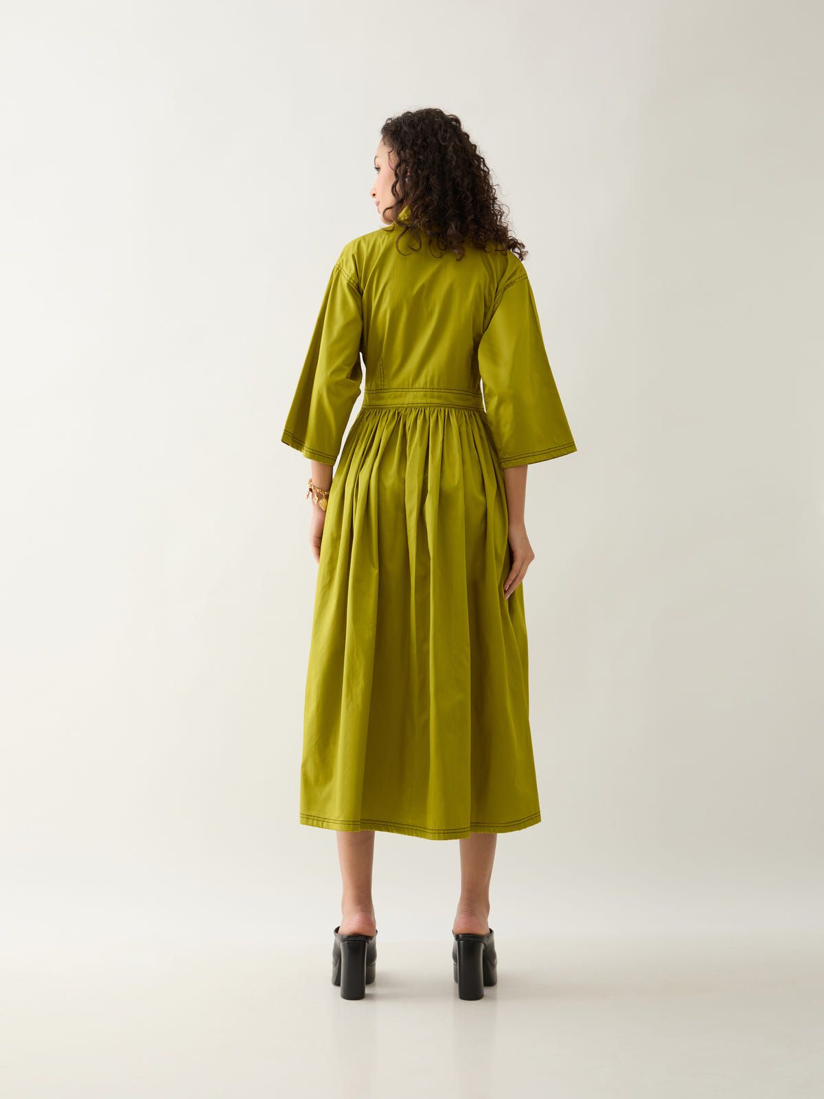 RICARDO DRESS - LEAF - image 3