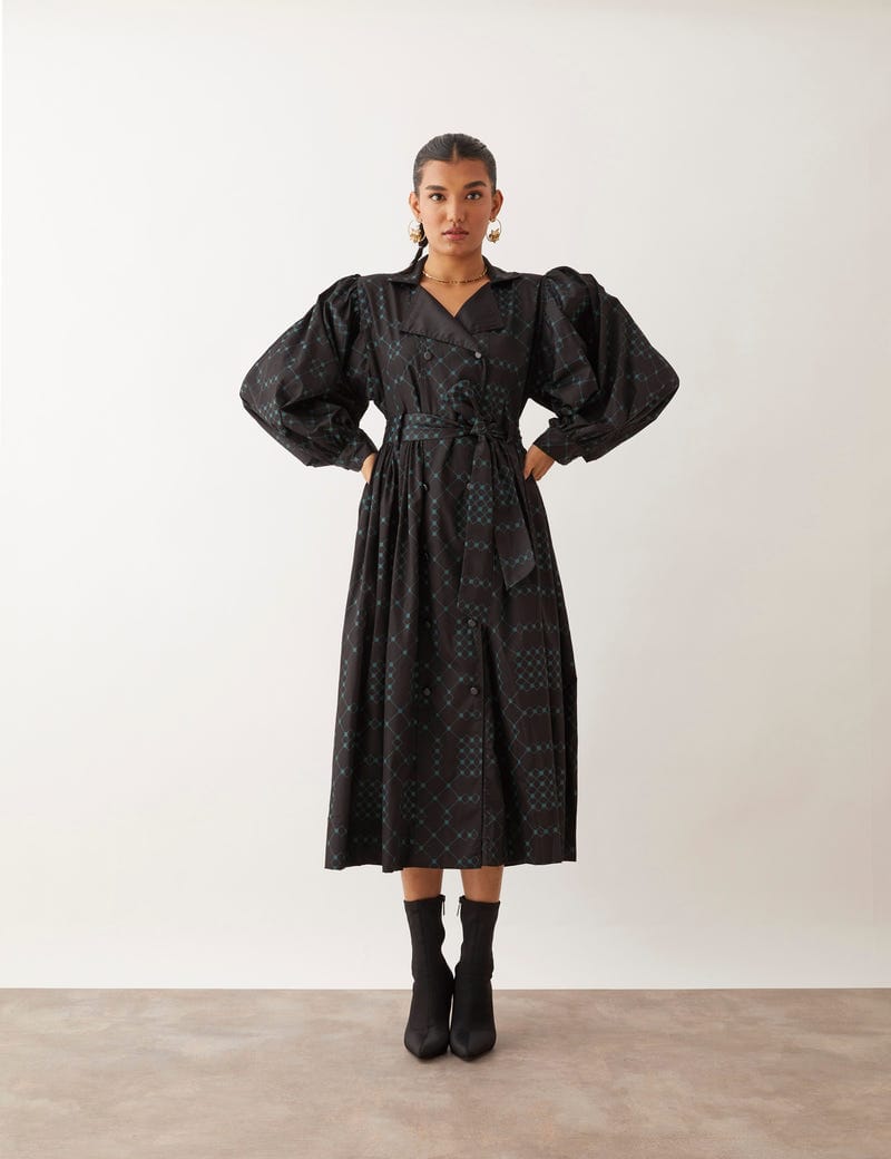 ALEXIS DRESS - BLACK