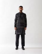 LUCAS KURTA - BLACK view 1