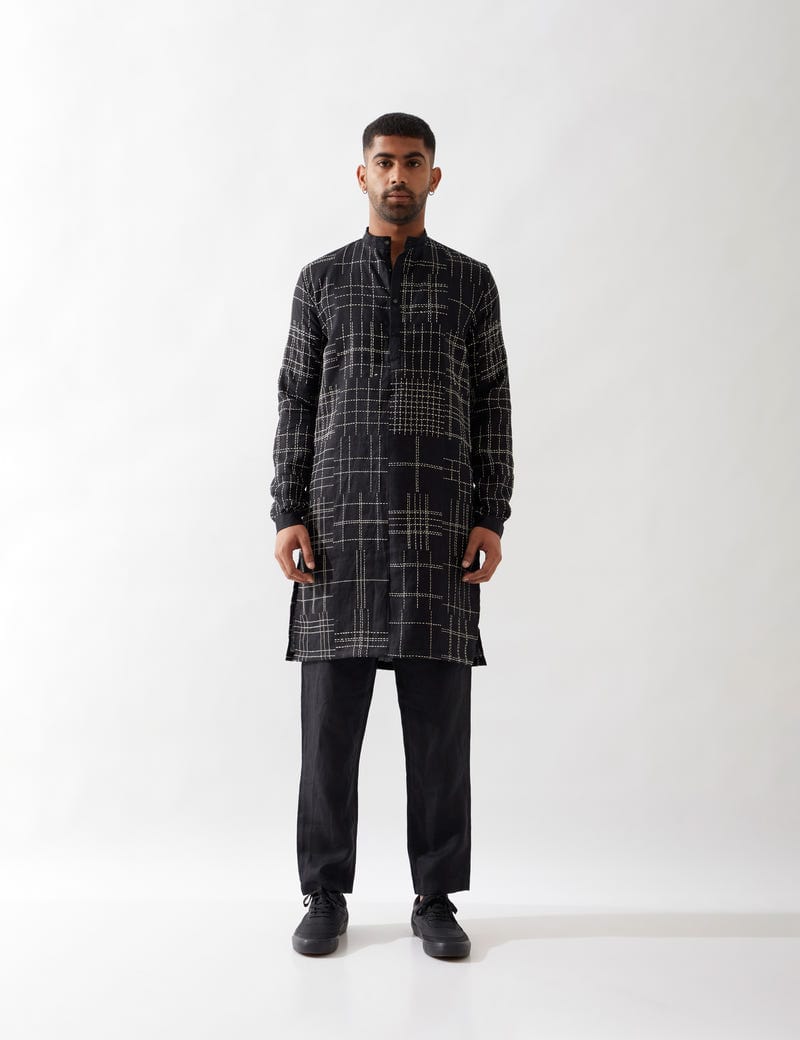 LUCAS KURTA - BLACK
