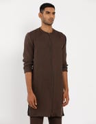 STAN KURTA - BROWN view 3