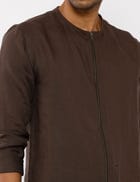 STAN KURTA - BROWN view 6