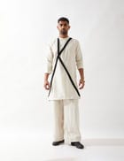 WALTER KURTA SET - IVORY view 2