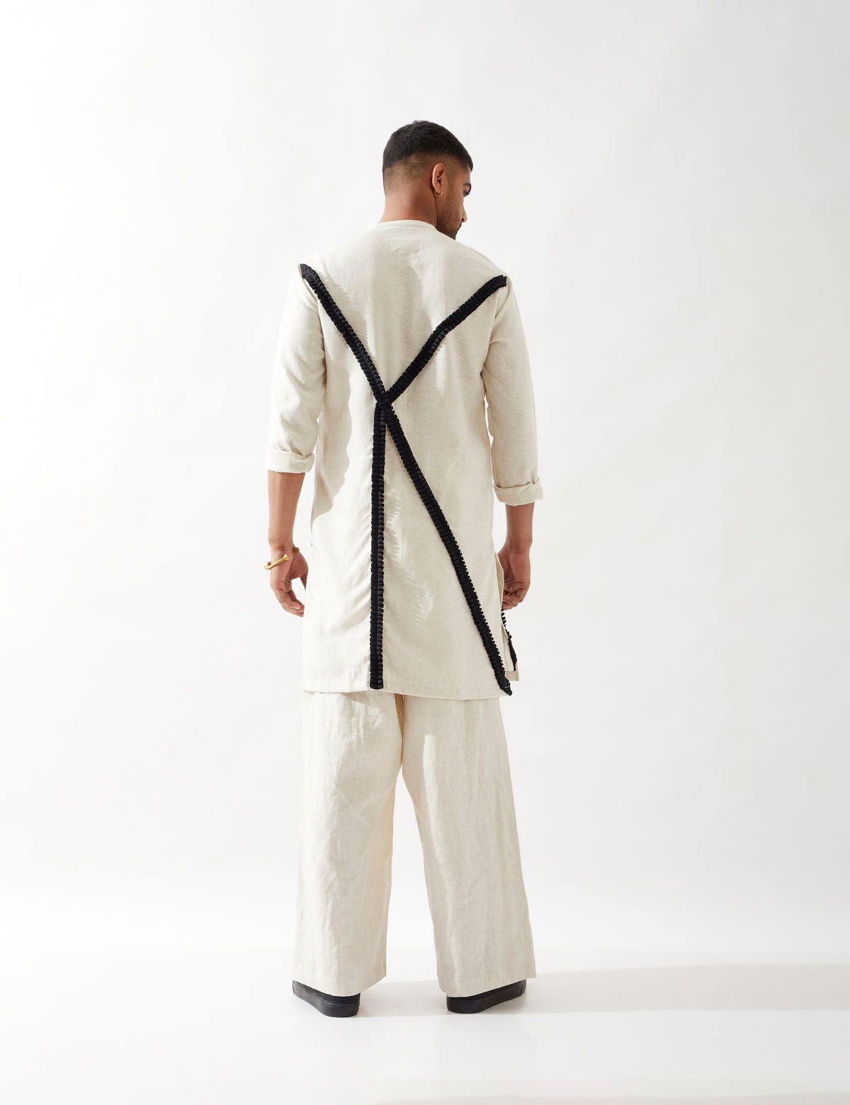 WALTER KURTA SET - IVORY - image 4