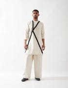 WALTER KURTA SET - IVORY view 5