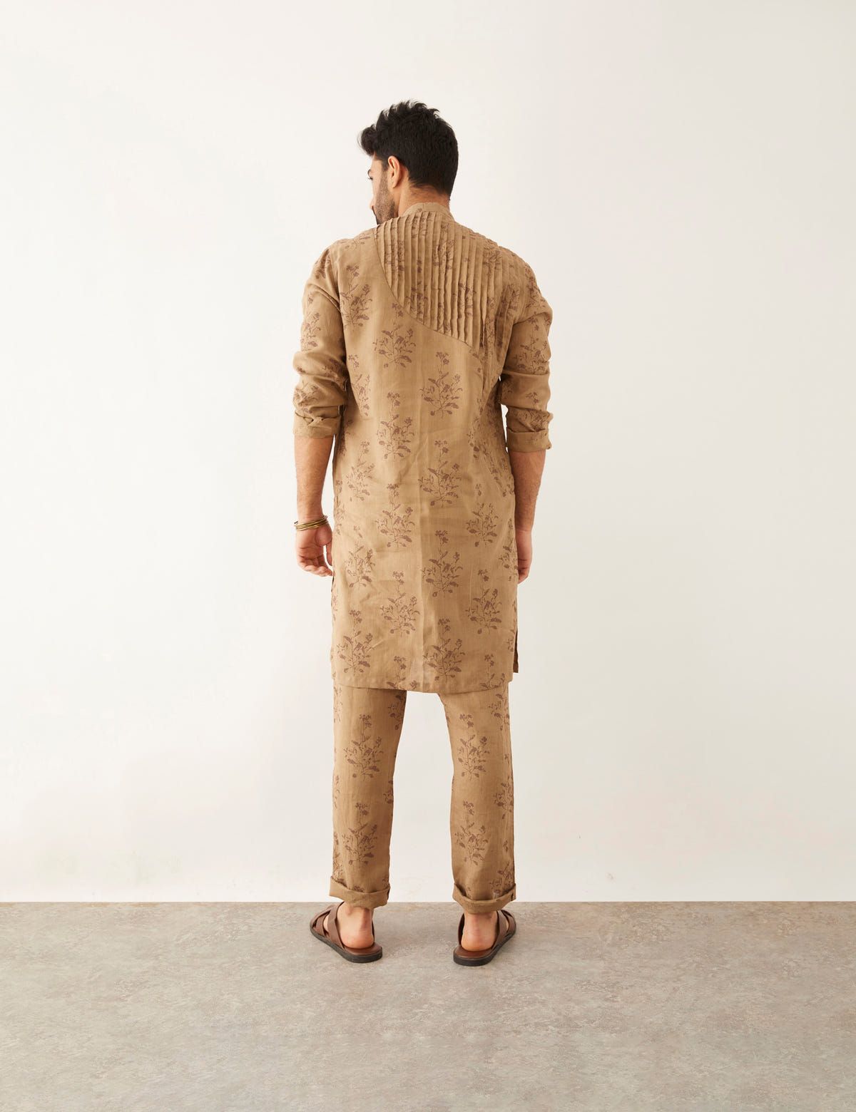 ROAN - CATCHFLY - KURTA - KHAKI - image 4
