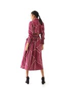 MAANA DRESS - PLUM view 2