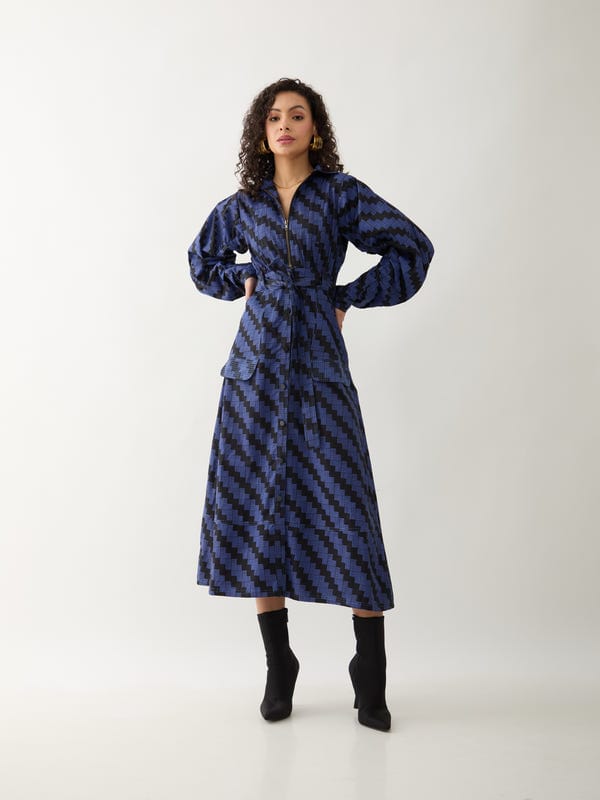 SON OF A NOBLE - SNOB — ANIKA DRESS - BLACK