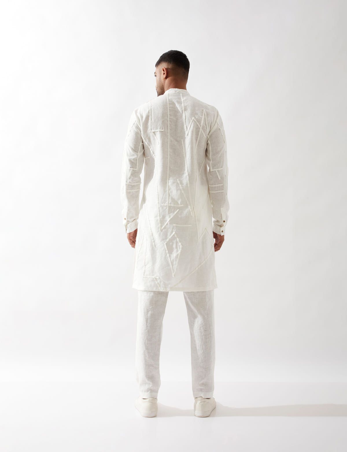 JUDE KURTA SET - WHITE - image 4