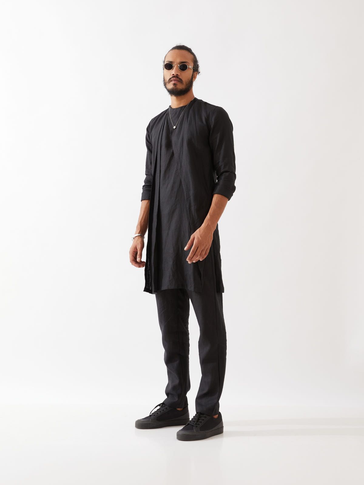 JOSE KURTA SET - BLACK - image 3
