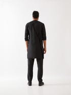 JOSE KURTA SET - BLACK view 4