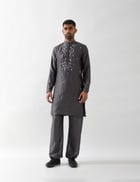 REX KURTA SET - GREY view 1