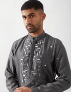 REX KURTA SET - GREY view 2