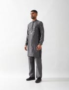 REX KURTA SET - GREY view 3