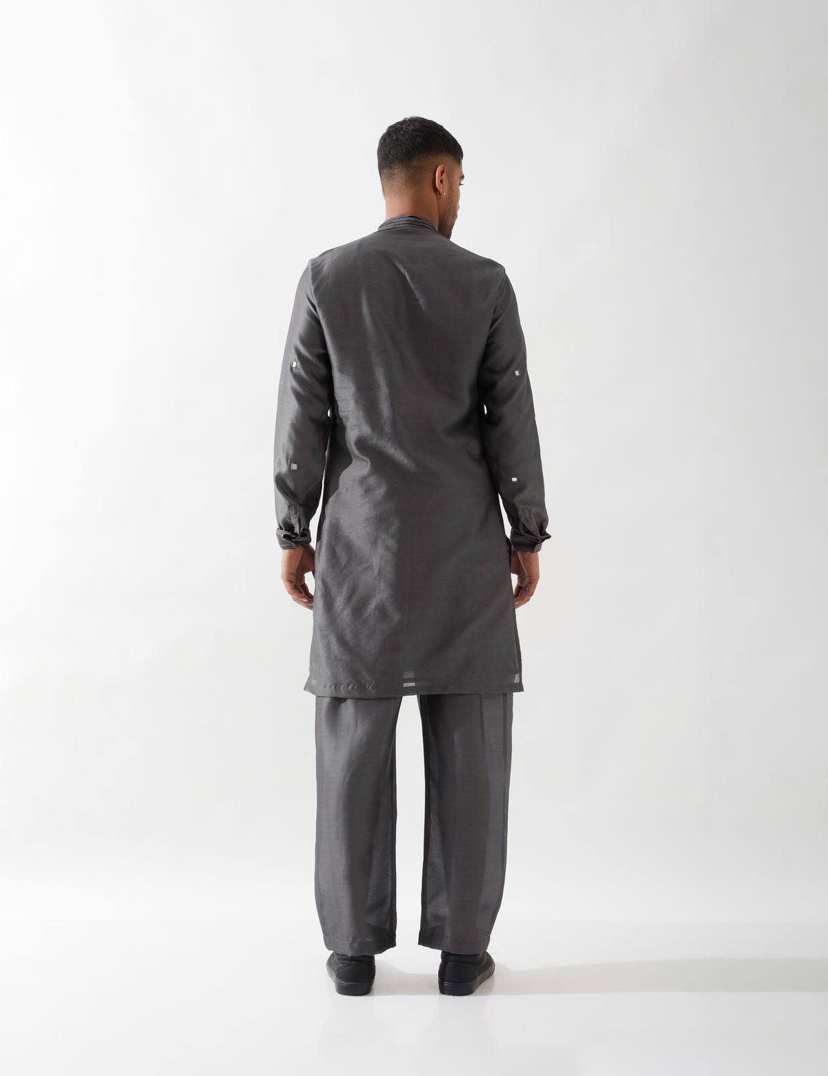 REX KURTA SET - GREY - image 4