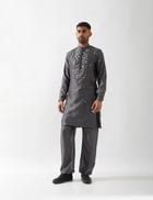 REX KURTA SET - GREY view 5