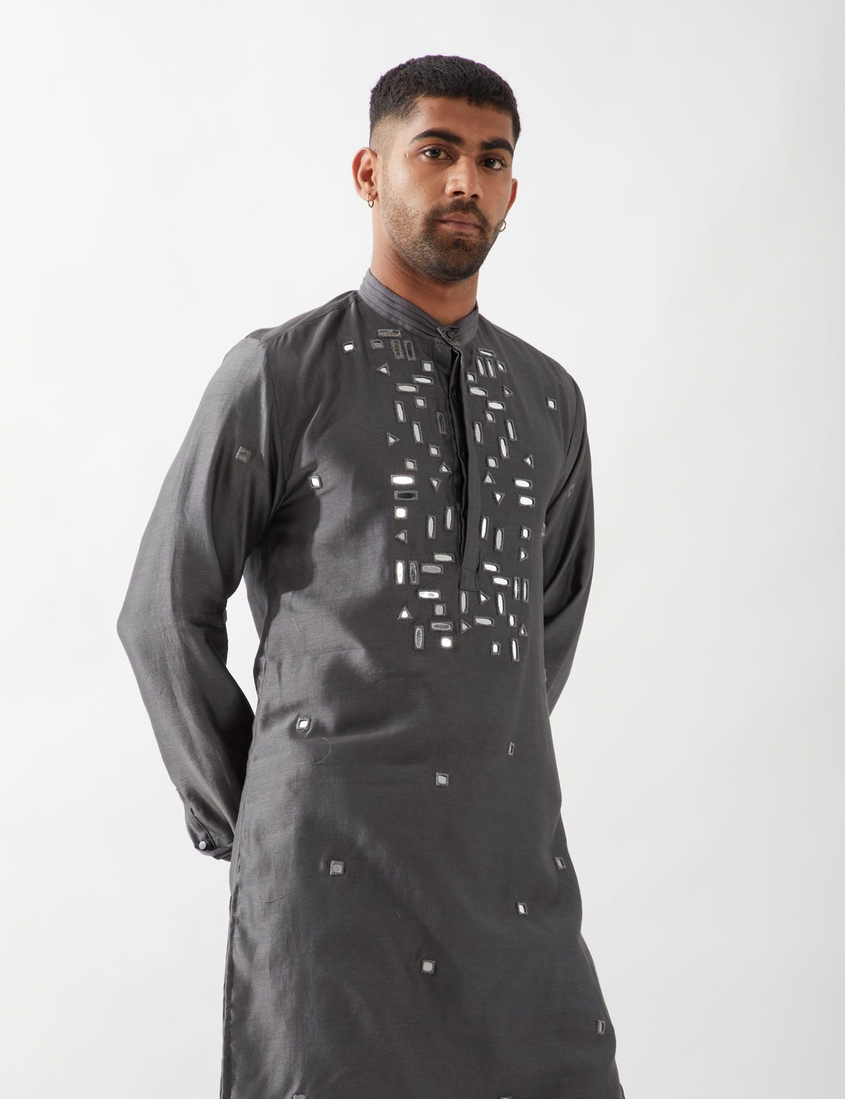 REX KURTA SET - GREY - image 6