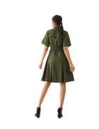 JUNE DRESS - PINE view 3