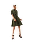 JUNE DRESS - PINE view 4