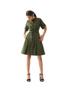 JUNE DRESS - PINE view 5