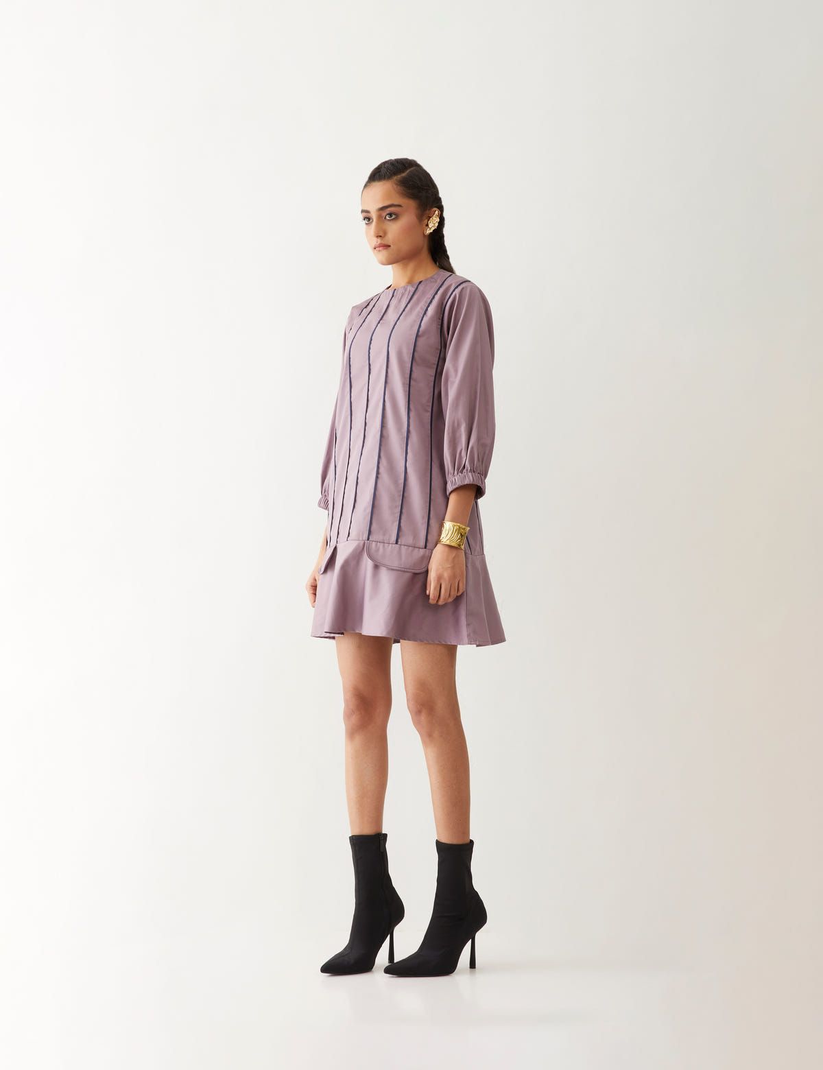LUKA DRESS - ORCHID - image 3