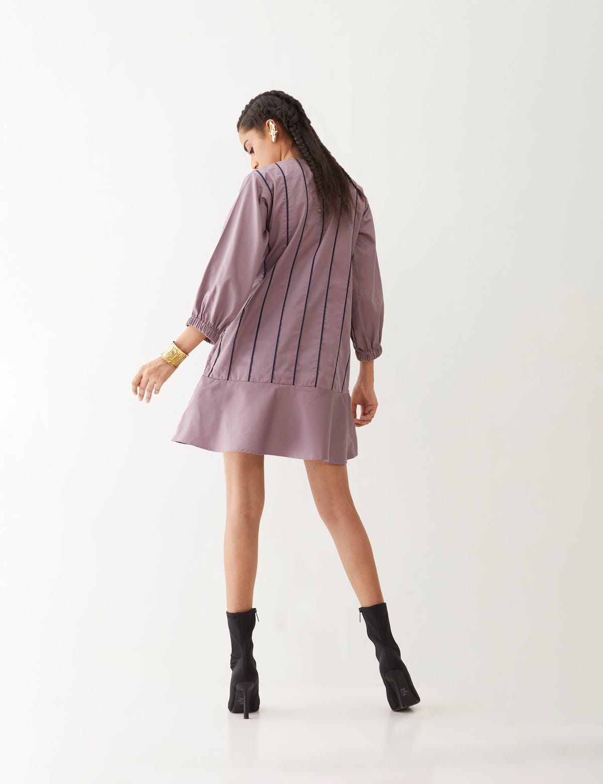LUKA DRESS - ORCHID - image 4