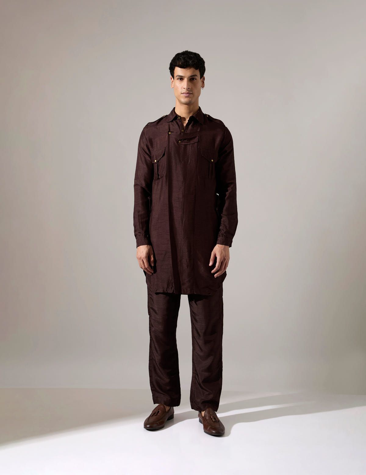 Jim Kurta Set - Bark - image 2