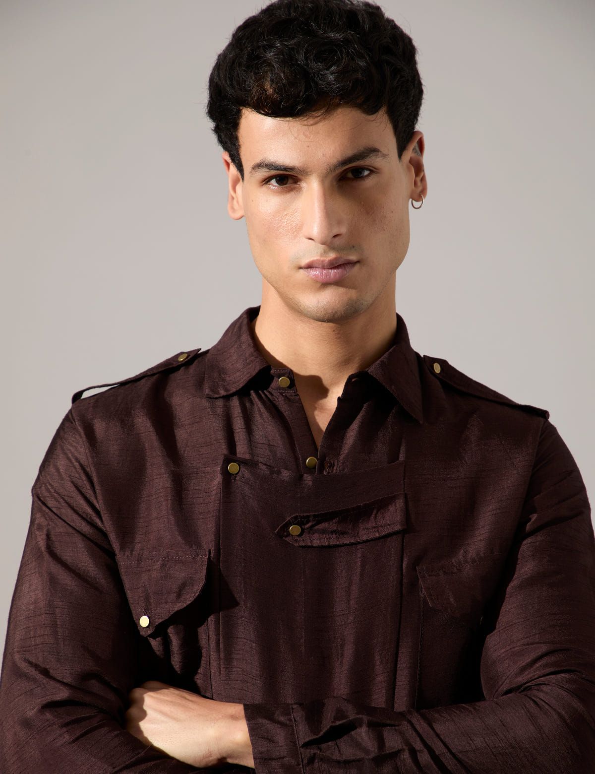 Jim Kurta Set - Bark - image 5
