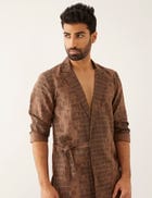 ARFA DOMINOS LOOK - SHACKET - BROWN view 5