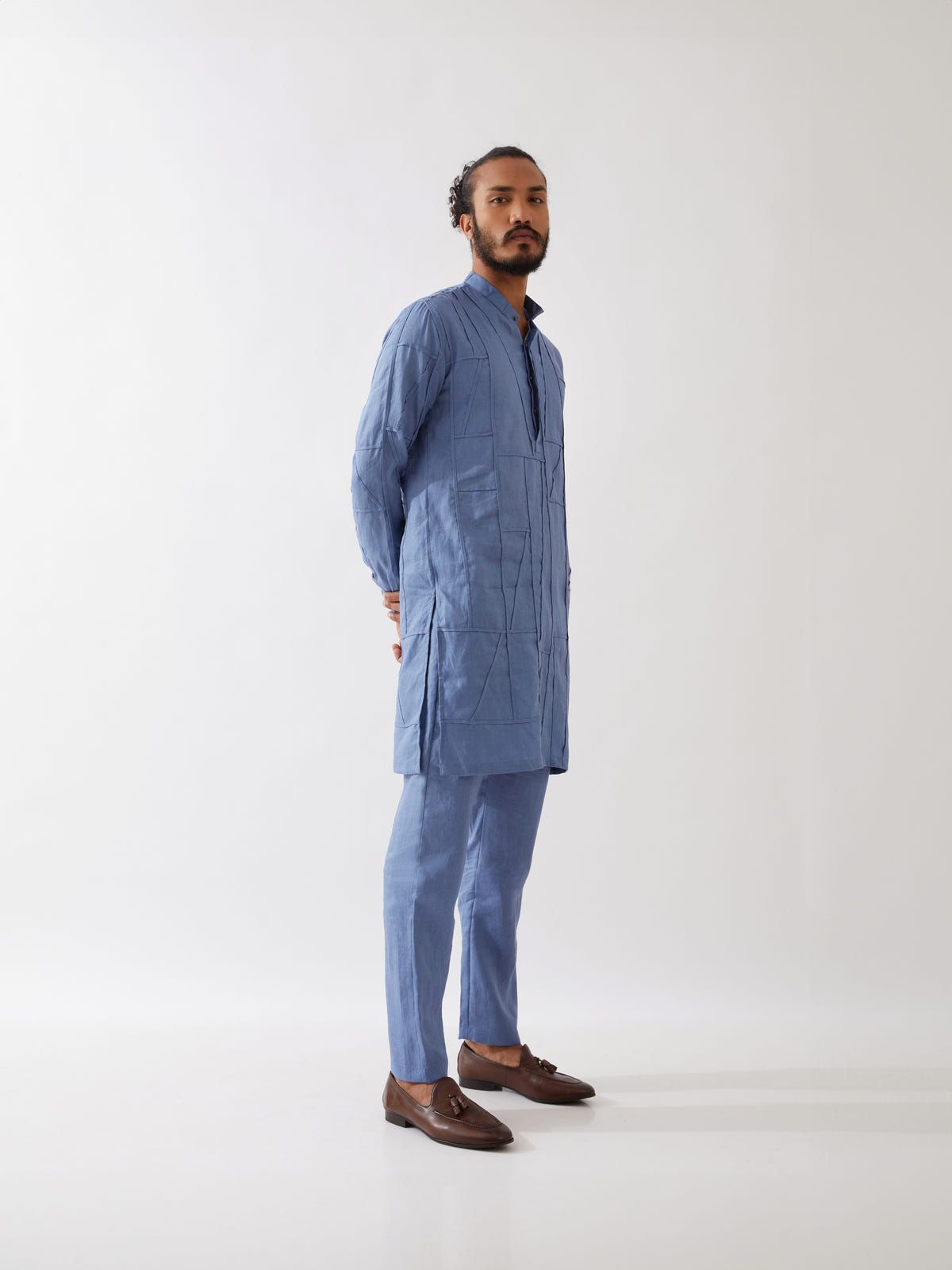 LEBI KURTA SET - BLUE - image 2