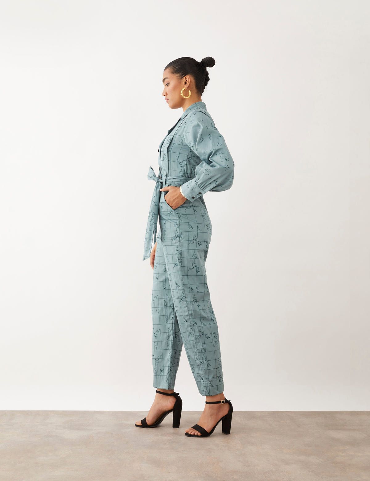 YUKI JUMPSUIT - SMOKE - image 3