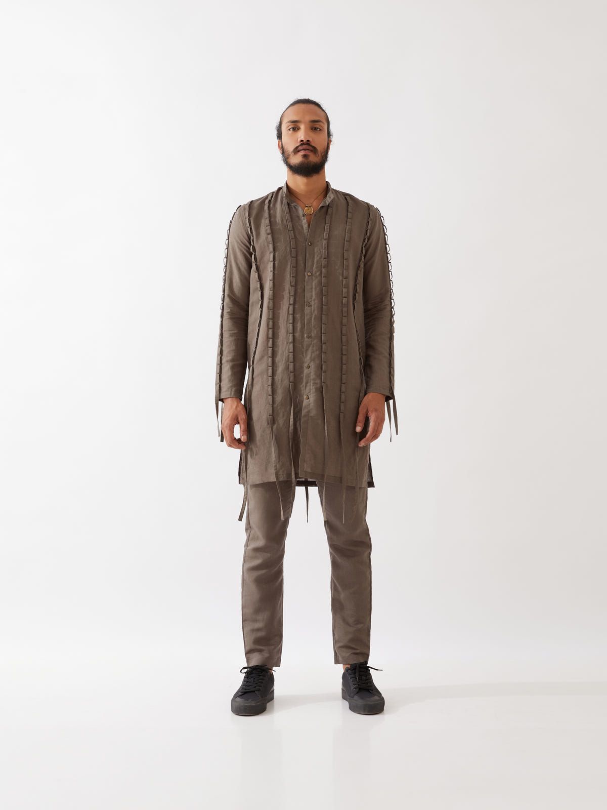 STAFAN KURTA - GREY - image 2