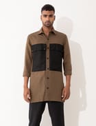 ARCHIE SHIRT  - BROWN view 1