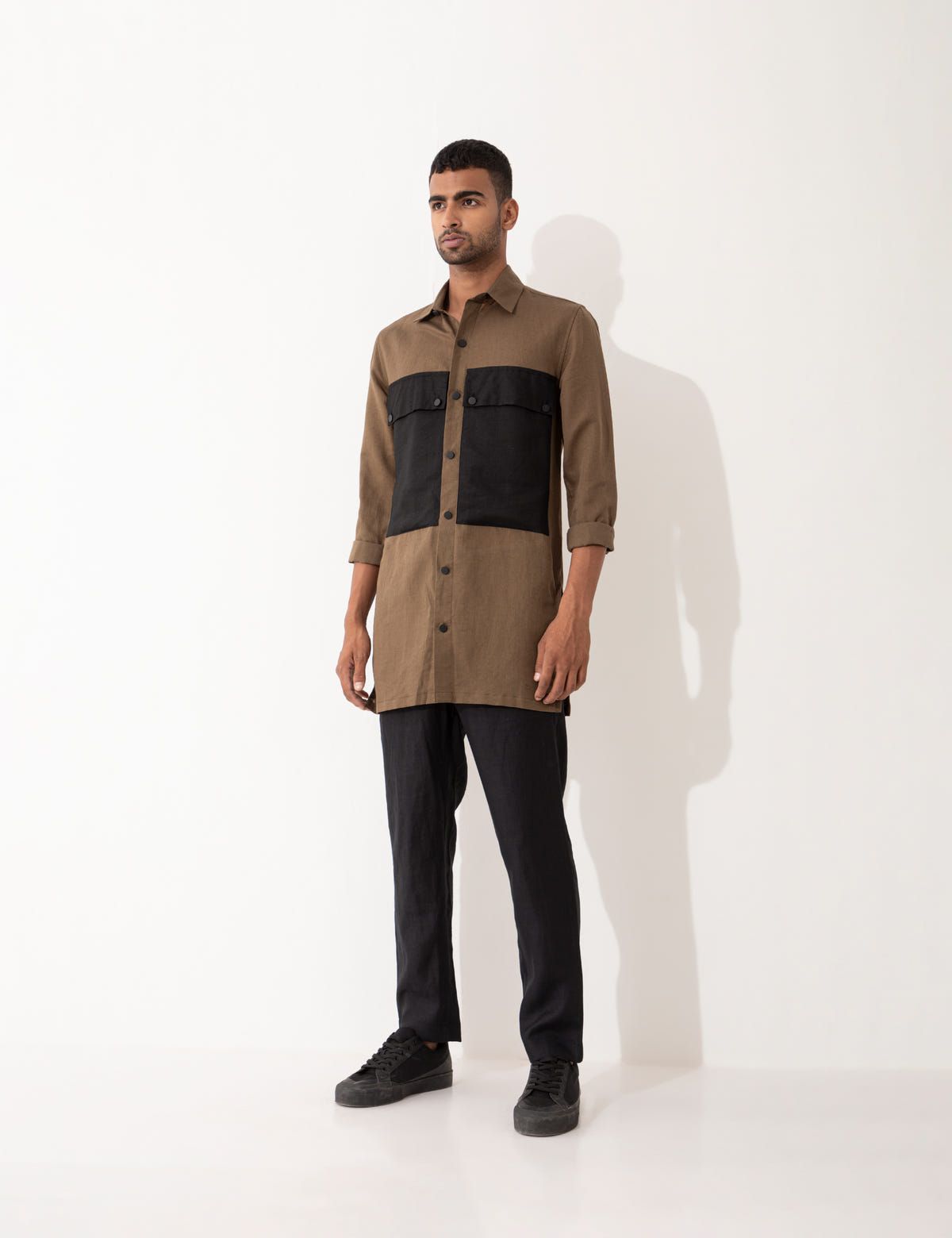 ARCHIE SHIRT  - BROWN - image 3